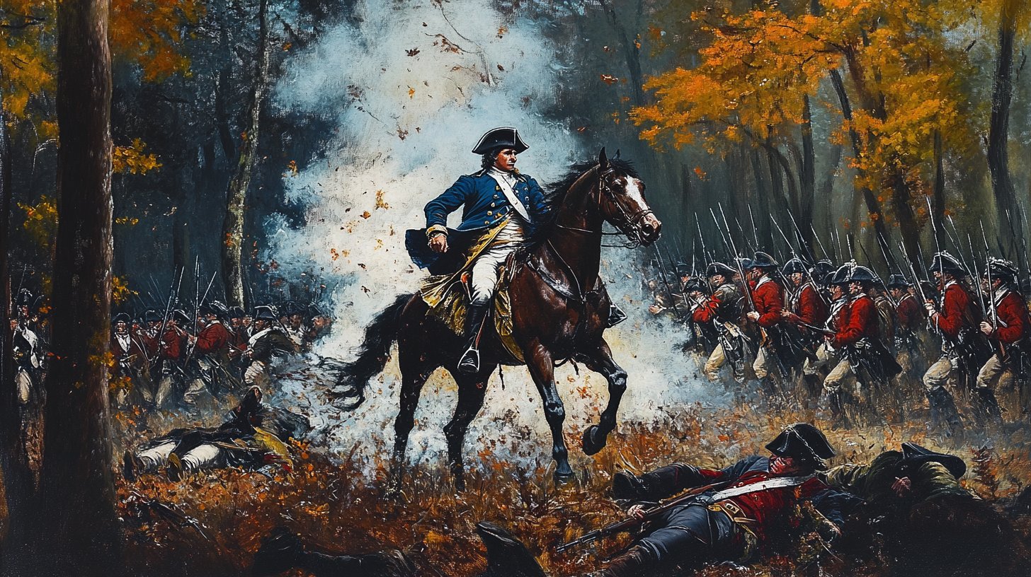 The Bulletproof Colonel - Washington at the Battle of the Monongahela, 1755